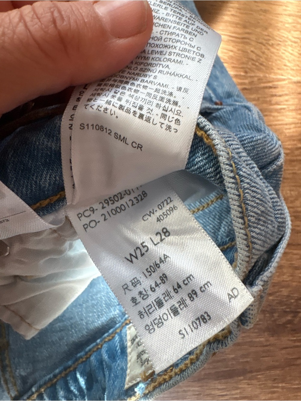 Levi’s Reworked Cut Offs 25” - Picture 5 of 6
